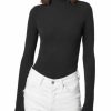 Women * | Raffi Mock-Neck Bodysuit Allsaints Black