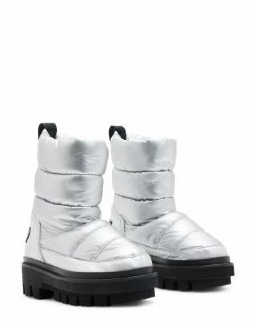 Shoes * | Women'S Alba Alpine Quilted Boots Allsaints