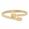 Accessory * | Bolt Style Bypass Bangle Bracelet Allsaints Gold