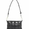 Accessory * | Eve Quilted Leather Shoulder Bag Allsaints Black