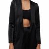 Women * | Aleida Shine Blazer Allsaints Black