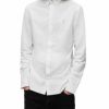 Men * | Lovell Ramskull Long Sleeve Slim Fit Shirt Allsaints White