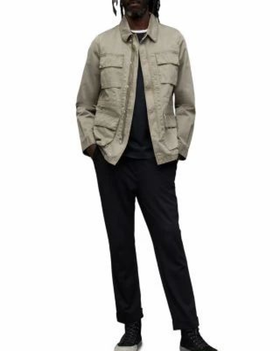 Men * | Ribas Field Jacket Allsaints Green