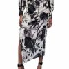 Women * | Carla Jackie Floral Ruched Skirt Allsaints White