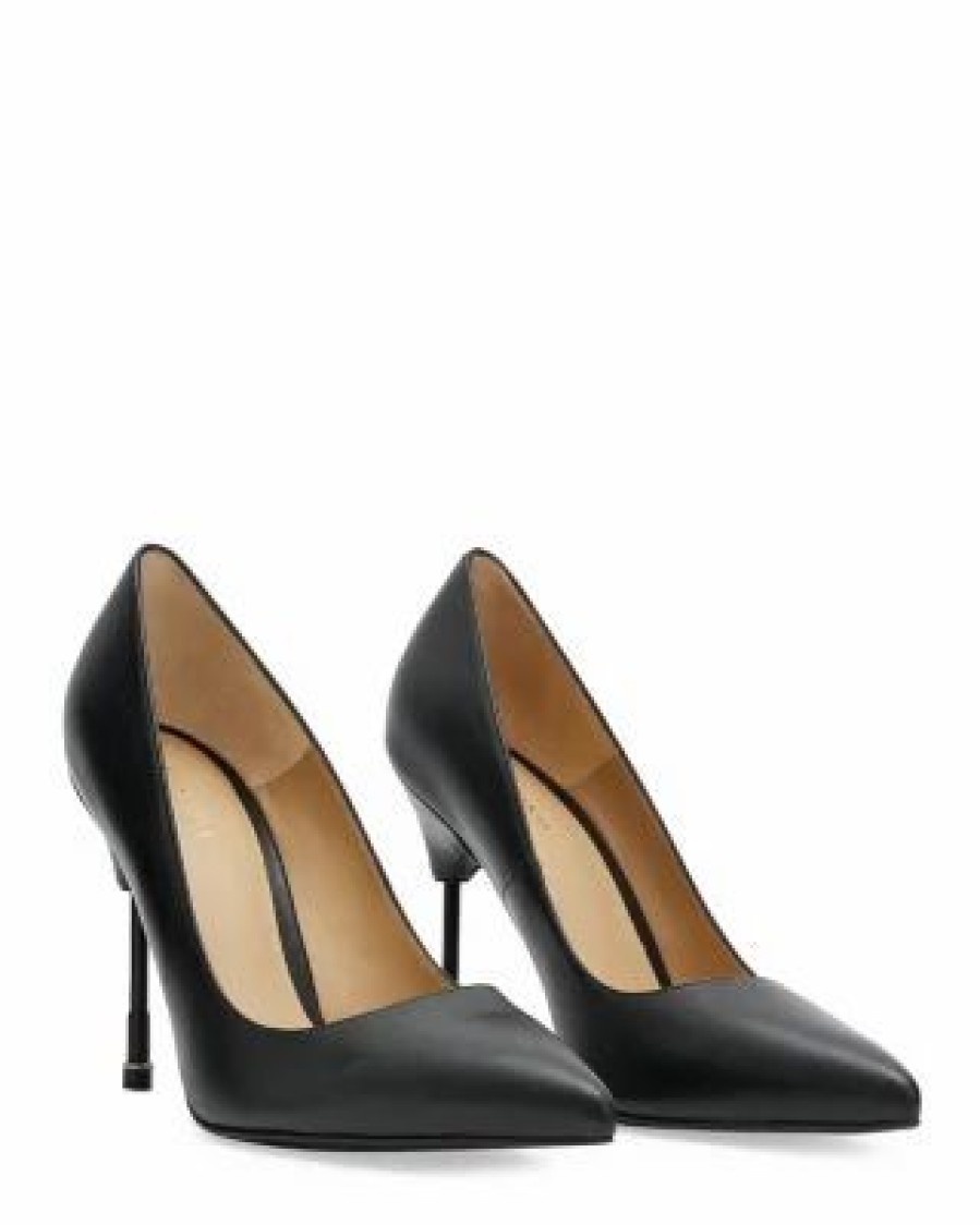 Shoes * | Women'S Nova Court Pointed Toe High Heel Pumps Allsaints Black