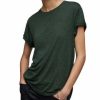 Women * | Anna Shimmer Tee Allsaints Tan/Beige