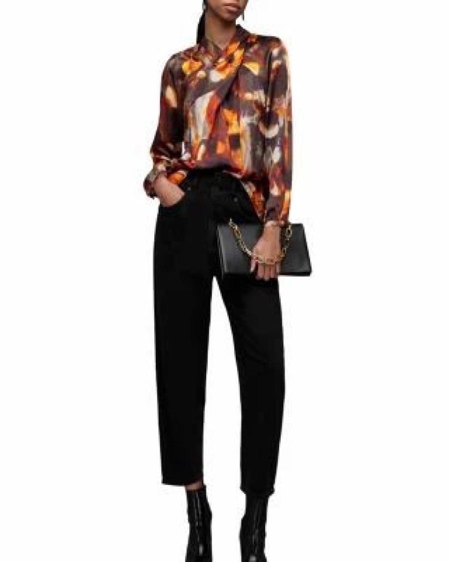 Women * | Zola Mars Blouse Allsaints Brown