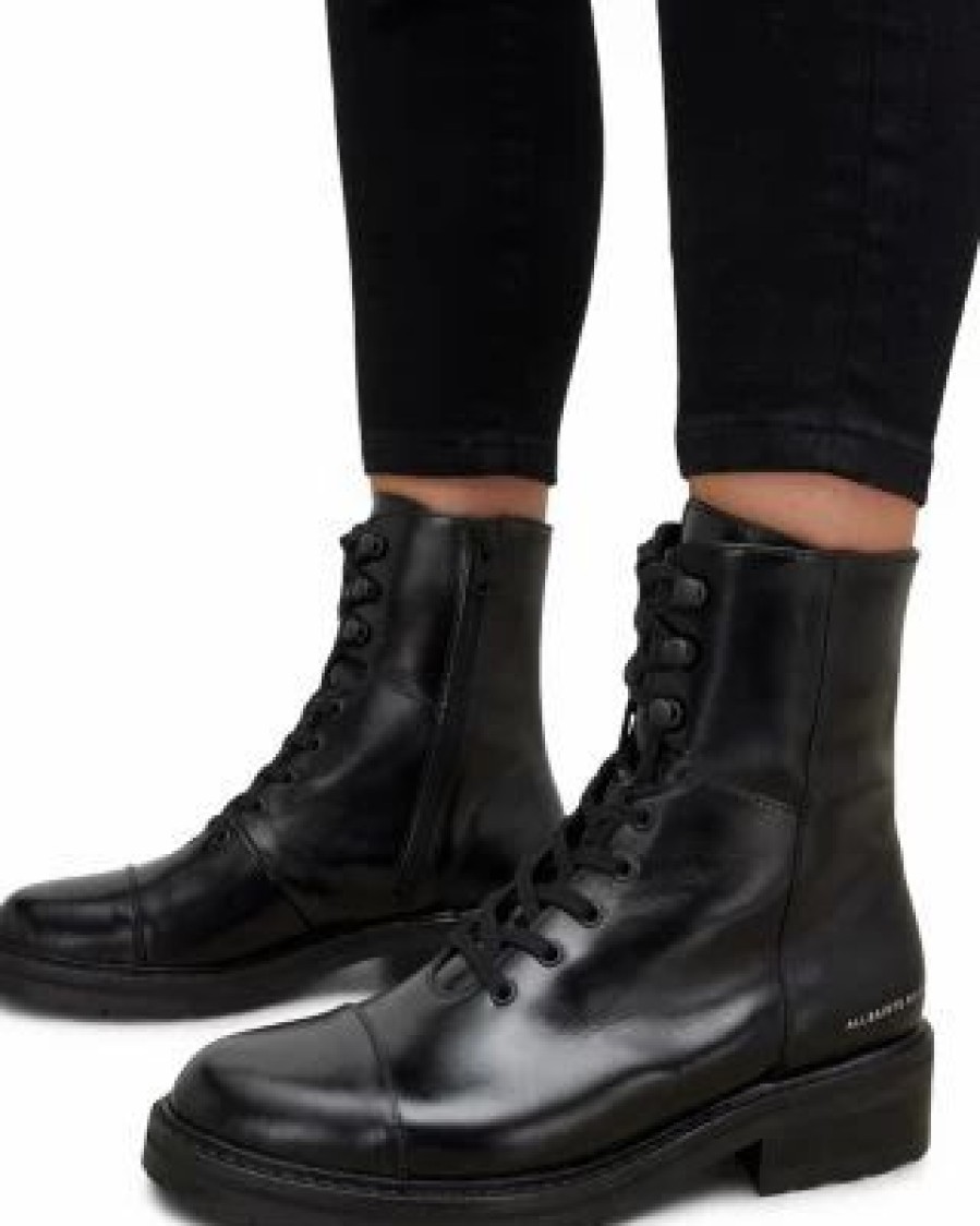 Shoes * | Women'S Dusty Ankle Boots Allsaints Black