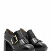 Shoes * | Women'S Zia Buckled High Heel Loafer Pumps Allsaints