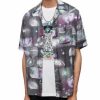 Men * | Out There Relaxed Fit Button Down Camp Shirt Allsaints Multi