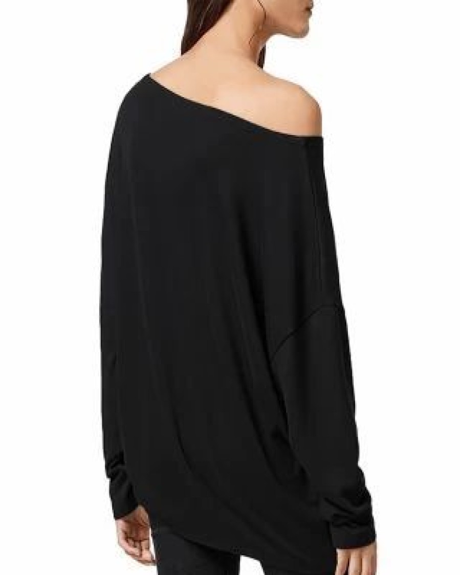 Women * | Rita Oversized Tee Allsaints Black