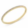 Accessory * | Crystal Bangle Bracelet Allsaints Gold