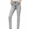 Women * | Dax Skinny Jeans In Snow Grey Allsaints Gray