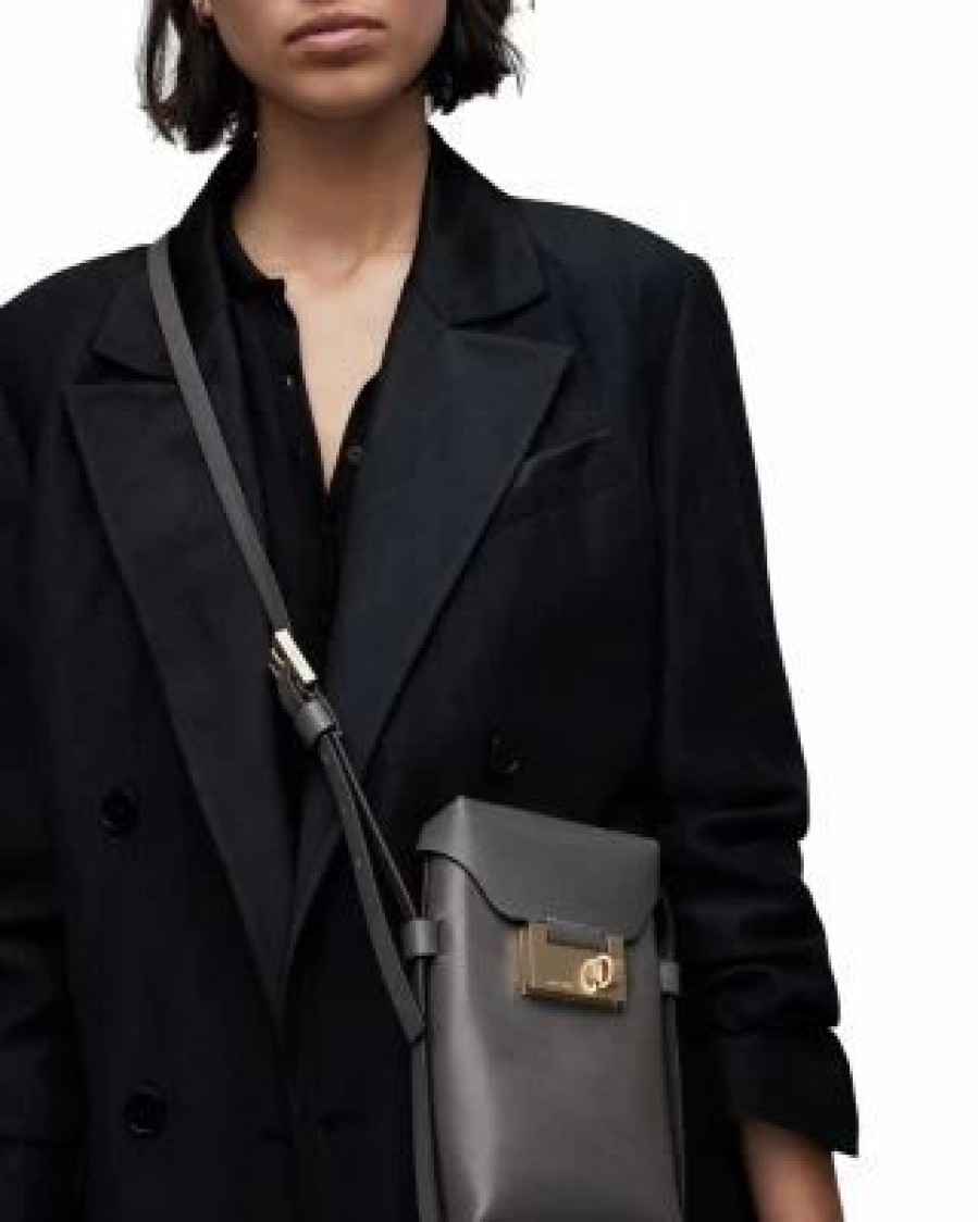 Accessory * | Salome Crossbody Allsaints Gray