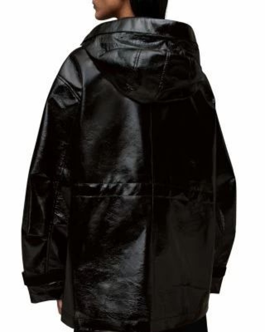 Women * | Kelsie Shine Jacket Allsaints Black