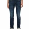 Men * | Rex Straight Skinny Fit Jeans In Indigo Allsaints Blue