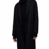 Men * | Stano Button Front Overcoat Allsaints