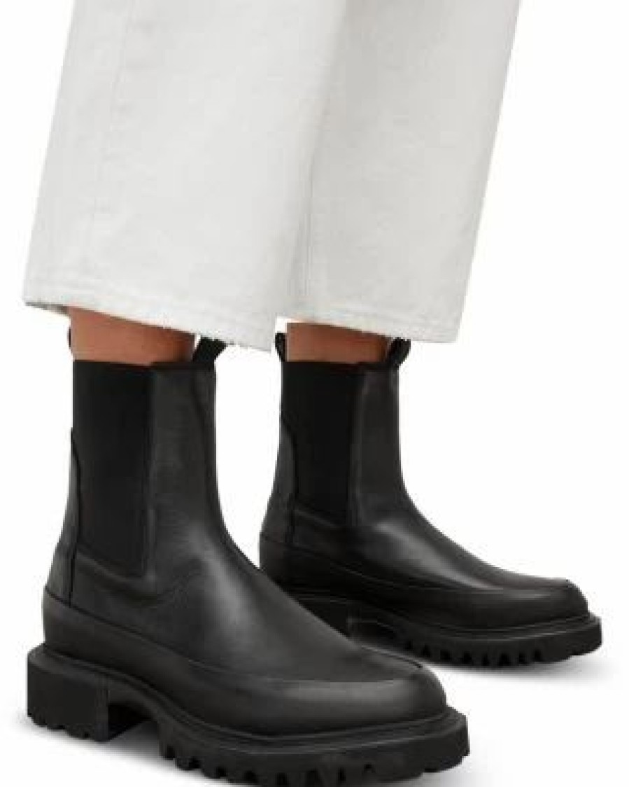 Shoes * | Women'S Harlee Pull On Chelsea Boots Allsaints