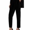 Women * | Aleida Velvet Trousers Allsaints Black