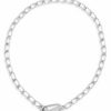 Accessory * | Chain Link Toggle Necklace, 15 Allsaints Silver