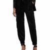 Women * | Frieda Velvet Trousers Allsaints Black