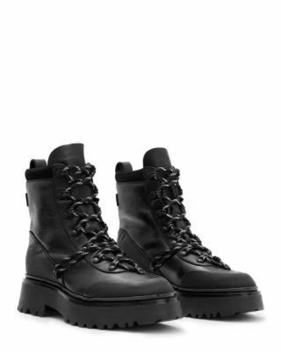 Shoes * | Women'S Ker Lace Up Boots Allsaints