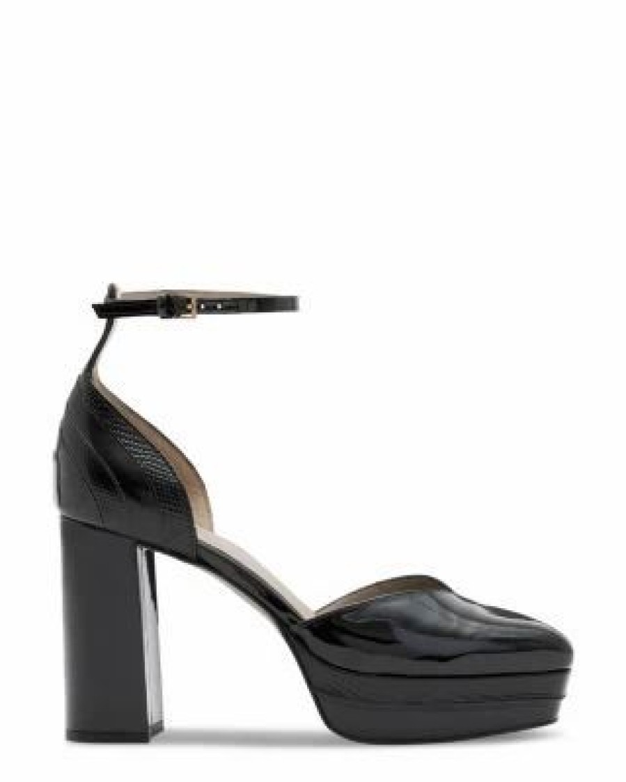 Shoes * | Women'S Tiffany Square Toe High Heel Platform D'Orsay Pumps Allsaints