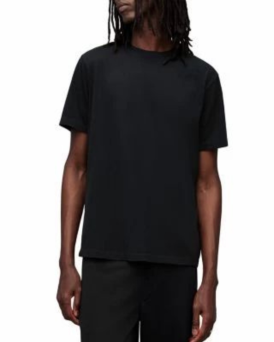 Men * | Curtis Crewneck Tee Allsaints Black