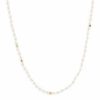 Accessory * | Cultured Freshwater Pearl Collar Necklace, 17 Allsaints White