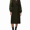 Women * | Paulah Mixed Media Coat Allsaints