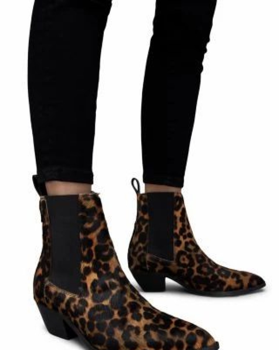 Shoes * | Women'S Fox Pointed Toe Ankle Boots Allsaints