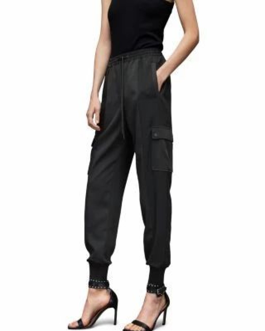 Women * | Maddie Trousers Allsaints Black