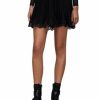 Women * | Azura Pleated Mini Skirt Allsaints Black