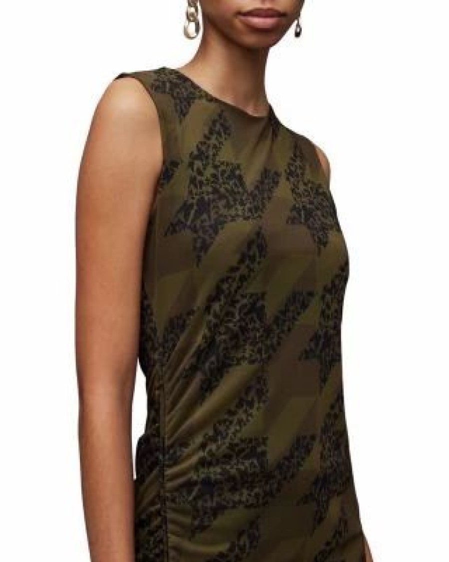 Women * | Nora Toni Dress Allsaints Green