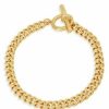 Accessory * | Curb Chain Bracelet Allsaints Gold