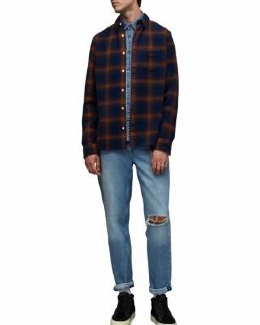 Men * | Jacksonville Flanel Shirt Allsaints Multi