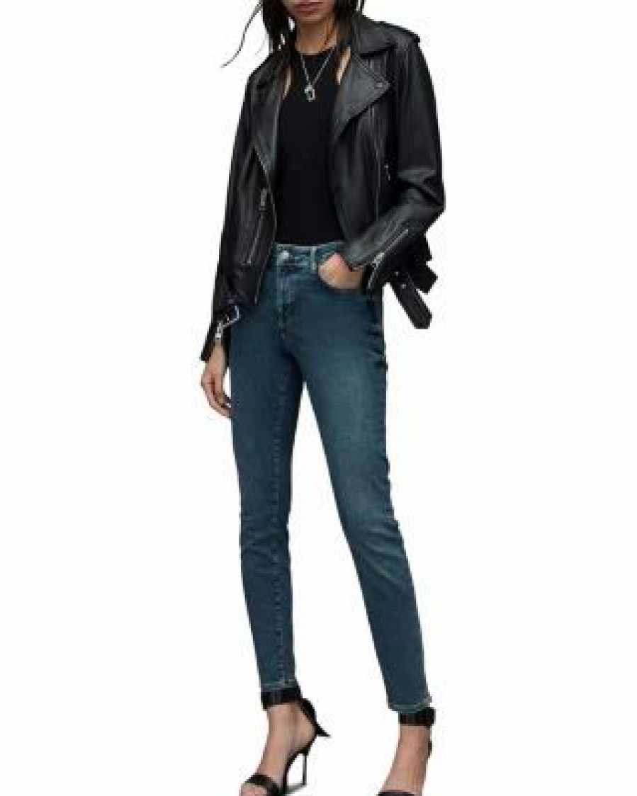 Women * | Miller Sizeme Jeans In Hunter Allsaints Blue