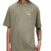 Men * | Jaxon Crewneck Tee Allsaints Green