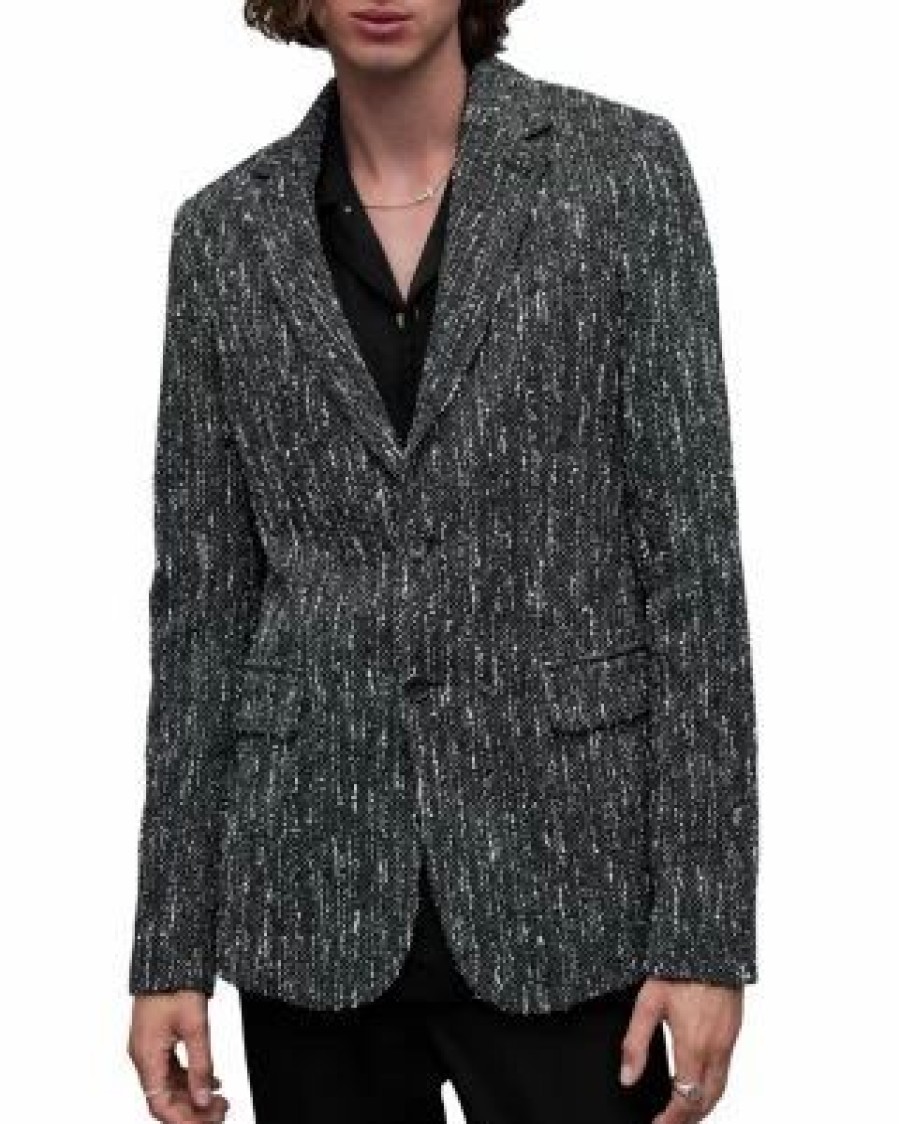 Men * | Argyll Blazer Allsaints Black