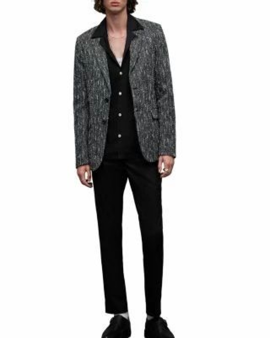 Men * | Argyll Blazer Allsaints Black