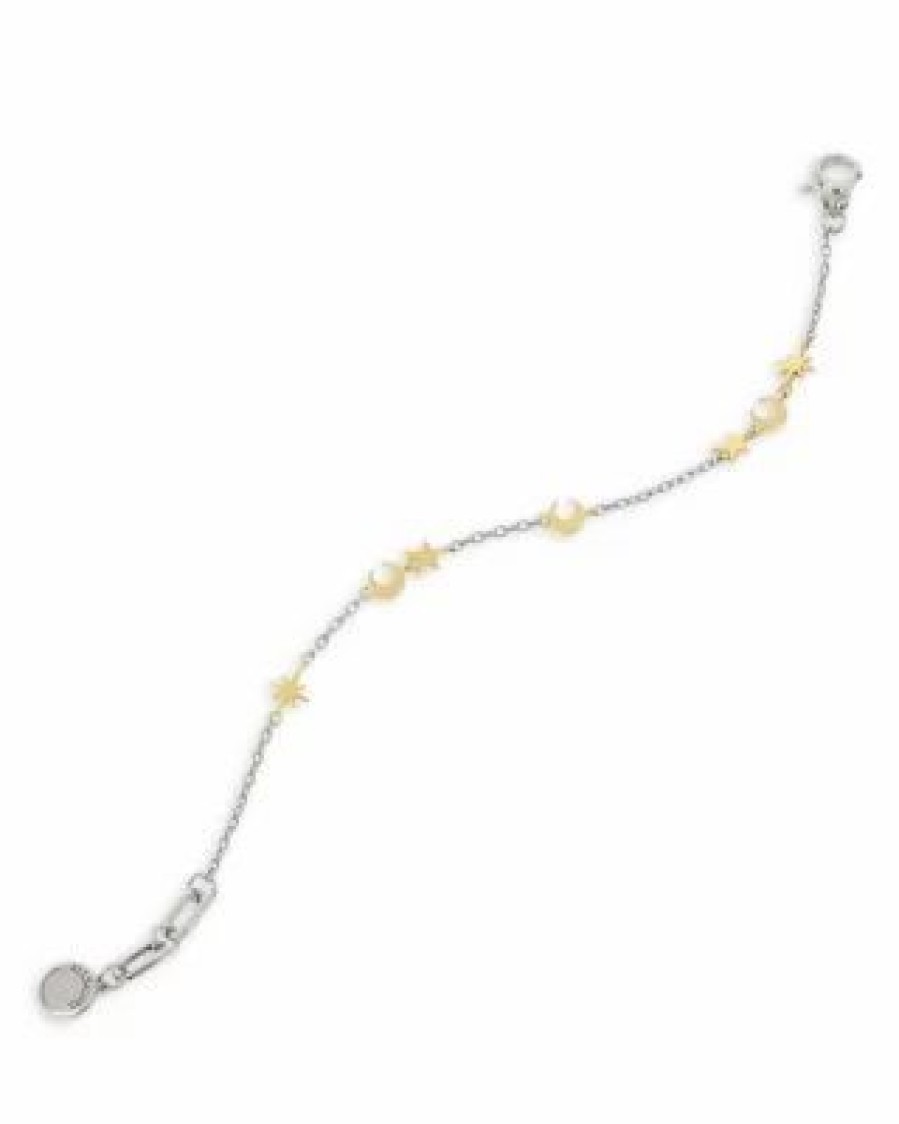 Accessory * | Celestial Charm Station Bracelet Allsaints Gold