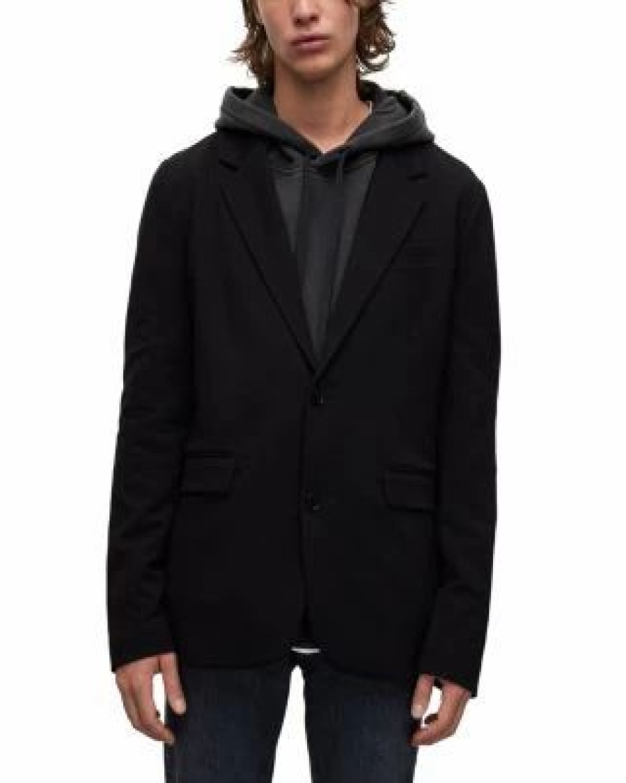 Men * | Helm Regular Fit Blazer Allsaints