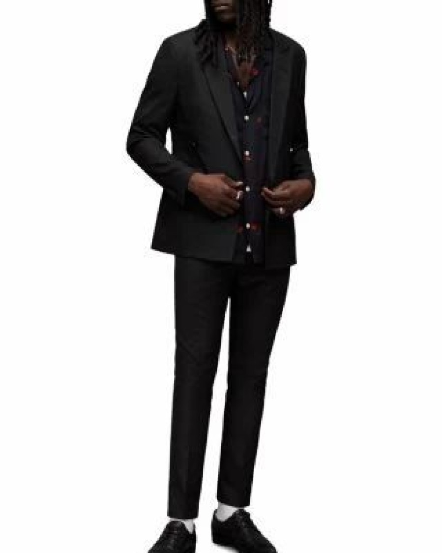 Men * | Evar Blazer Allsaints Black