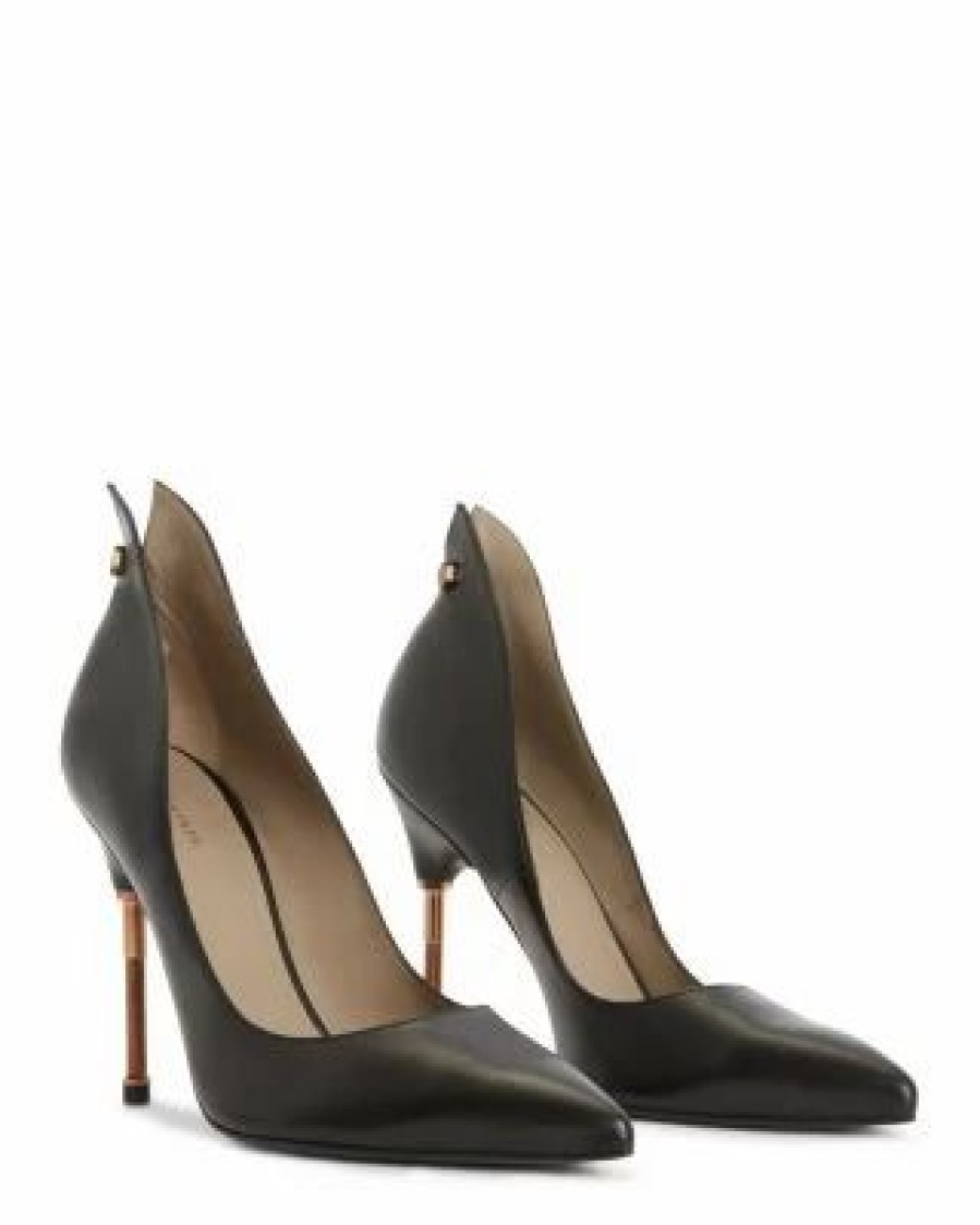 Shoes * | Women'S Robin Pointed Toe Bolt Style High Heel Pumps Allsaints