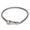 Accessory * | Sterling Box Chain Bracelet Allsaints Silver