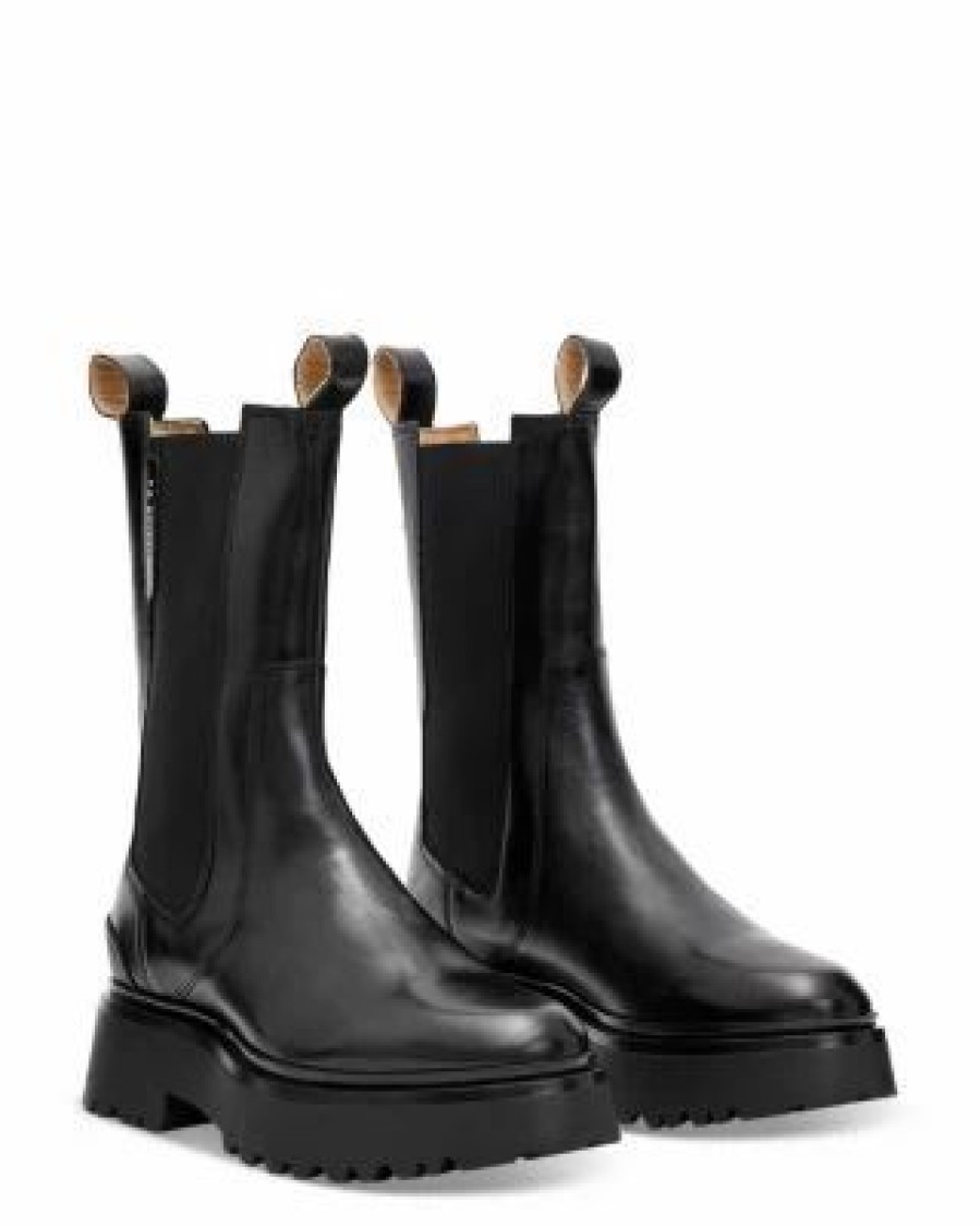 Shoes * | Women'S Amber Chelsea Boots Allsaints Black