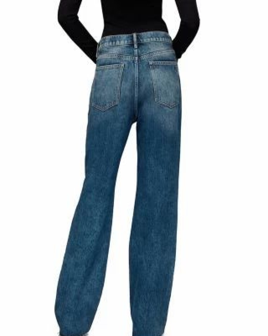 Women * | Blake Jeans In Dark Indigo Allsaints Blue