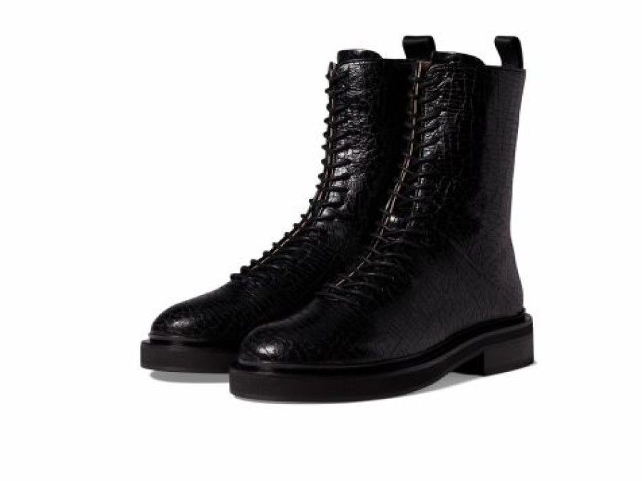 Shoes * | Allsaints Mina Croc Boot