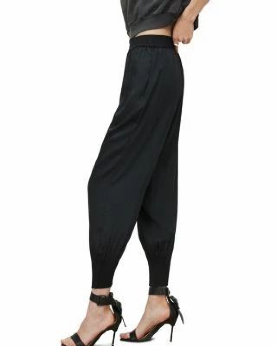 Women * | Nala Pull On Tapered Pants Allsaints Black