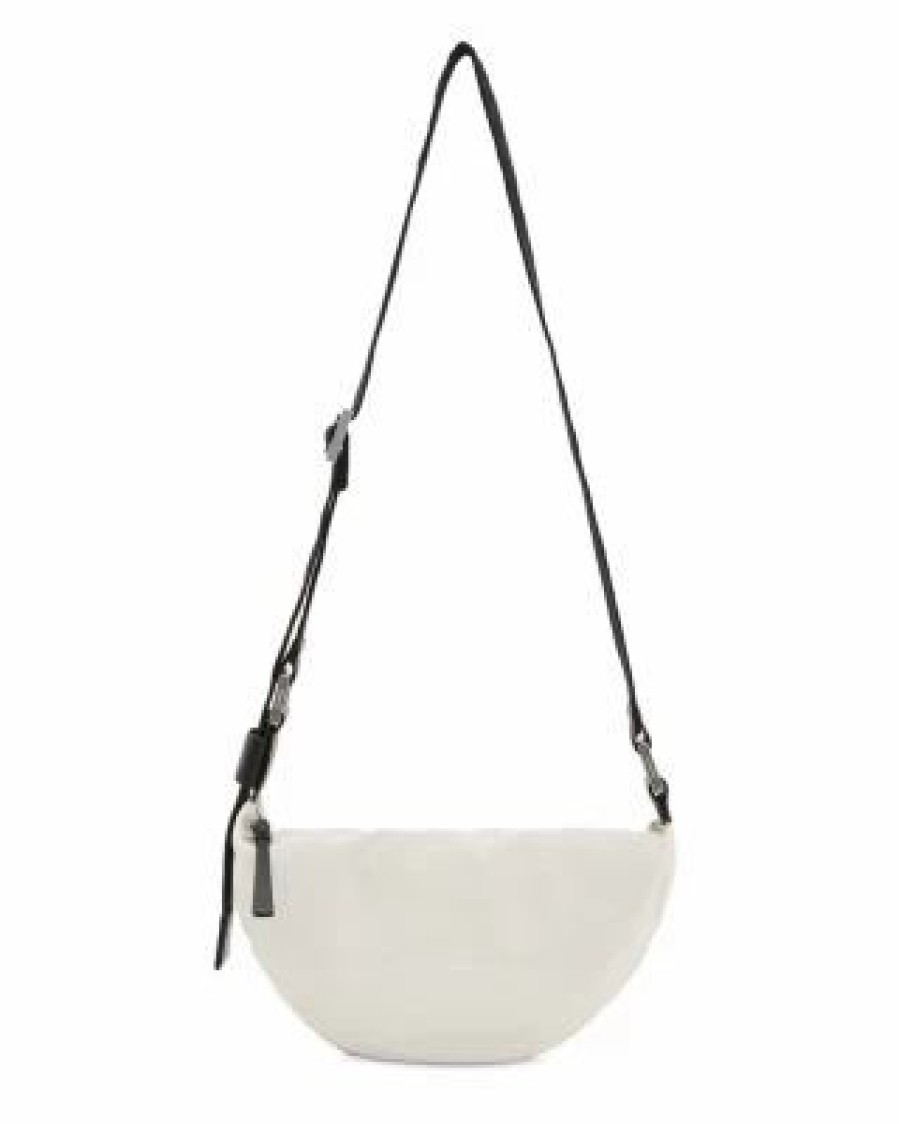 Accessory * | Half Moon Crossbody Allsaints White